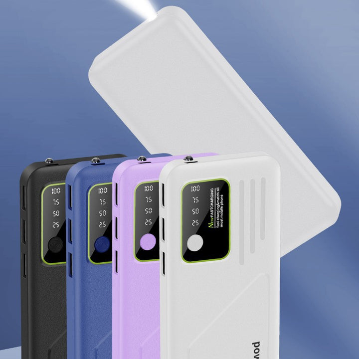 Portable power bank with digital charging display and intelligent fast charging Stornfield