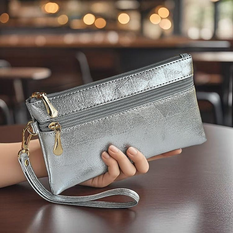 Elegant Clutch With Practical Zipper Stornfield