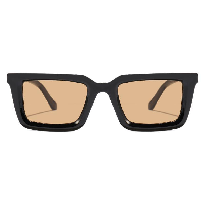 Women's modern square sunglasses with mirrored lenses Stornfield