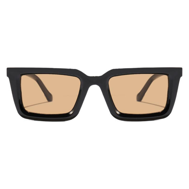 Women's modern square sunglasses with mirrored lenses Stornfield