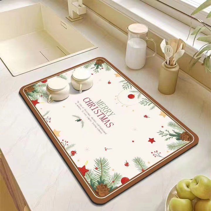 Floral Patterns Kitchen Mat Stornfield