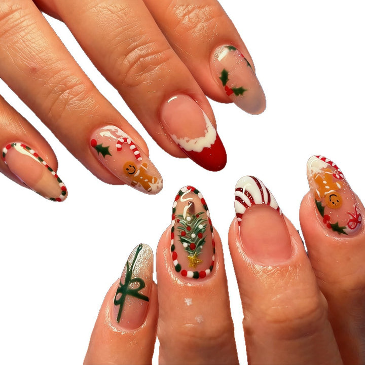 Festive Artificial Nail Creations Stornfield