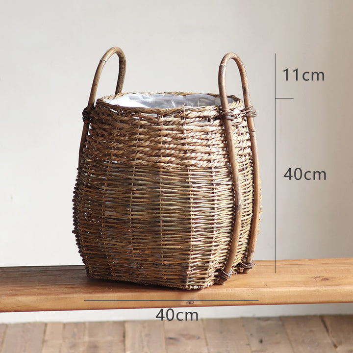 Handwoven storage basket Stornfield