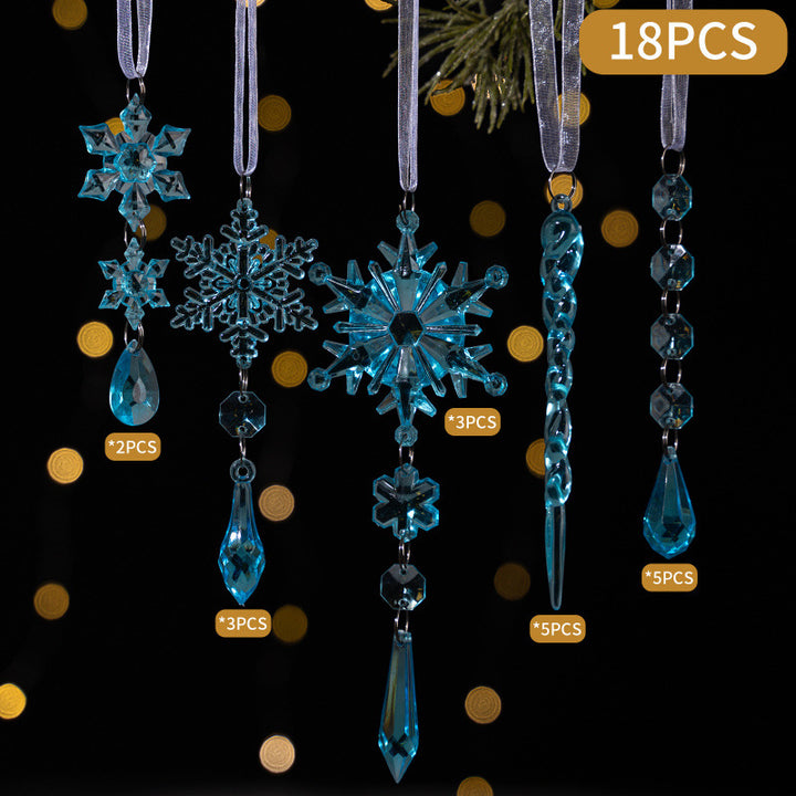 Glittering Snowflake Decoration Stornfield