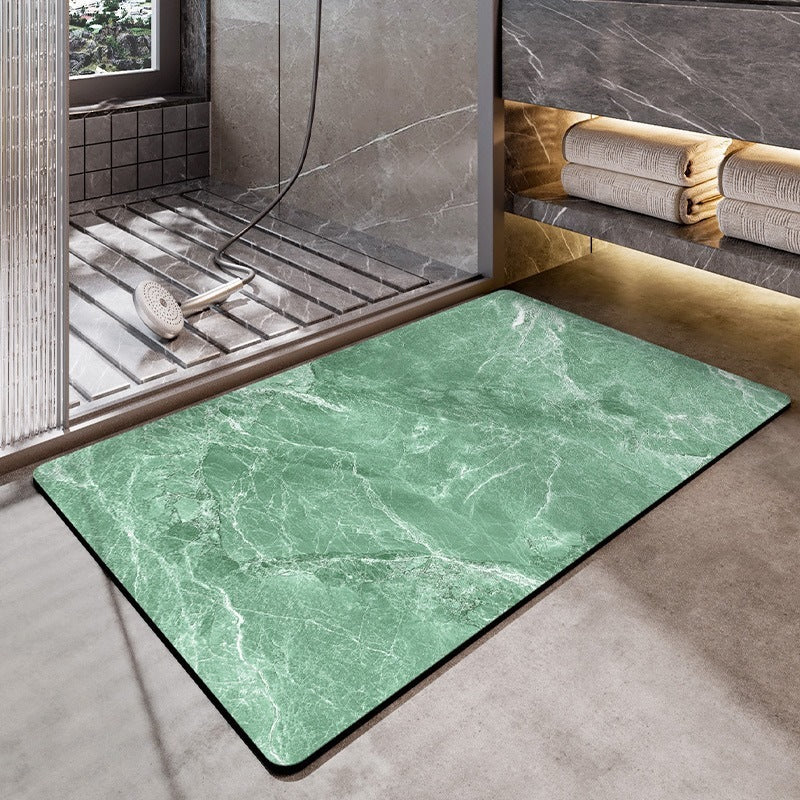 Luxury Marble Design Bath Mat Stornfield