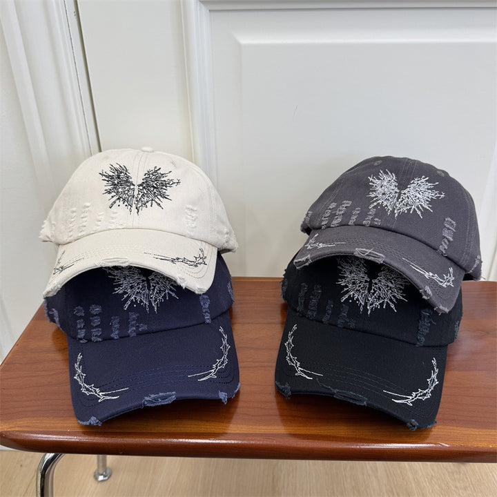 Women's Distressed Graphic Baseball Cap Stornfield