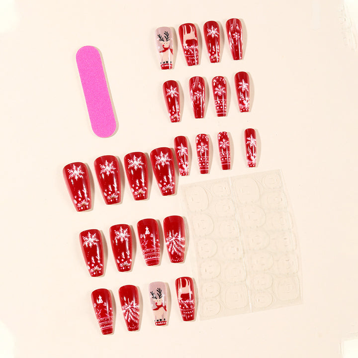 Festive 3D Reindeer Nail Art Extensions Stornfield 1789713556