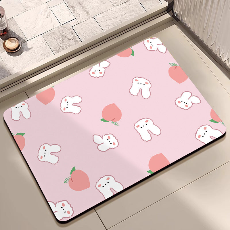 Modern Artistic Bath Mat Stornfield