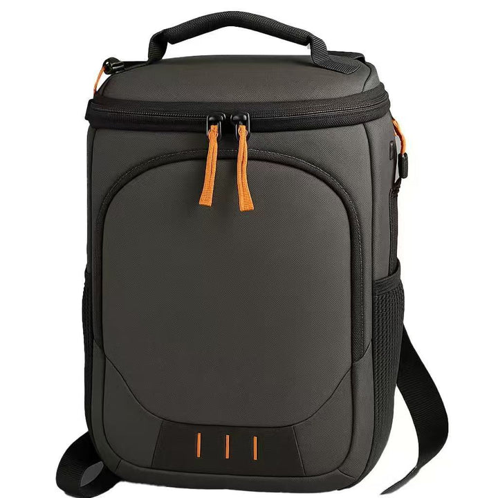 Unisex nan insulated lunch backpack with cooler compartment, front pocket and adjustable shoulder straps Stornfield