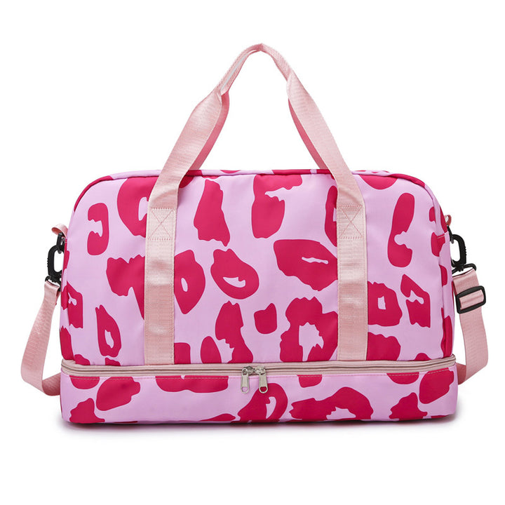 Stylish Zebra Print Travel Duffel