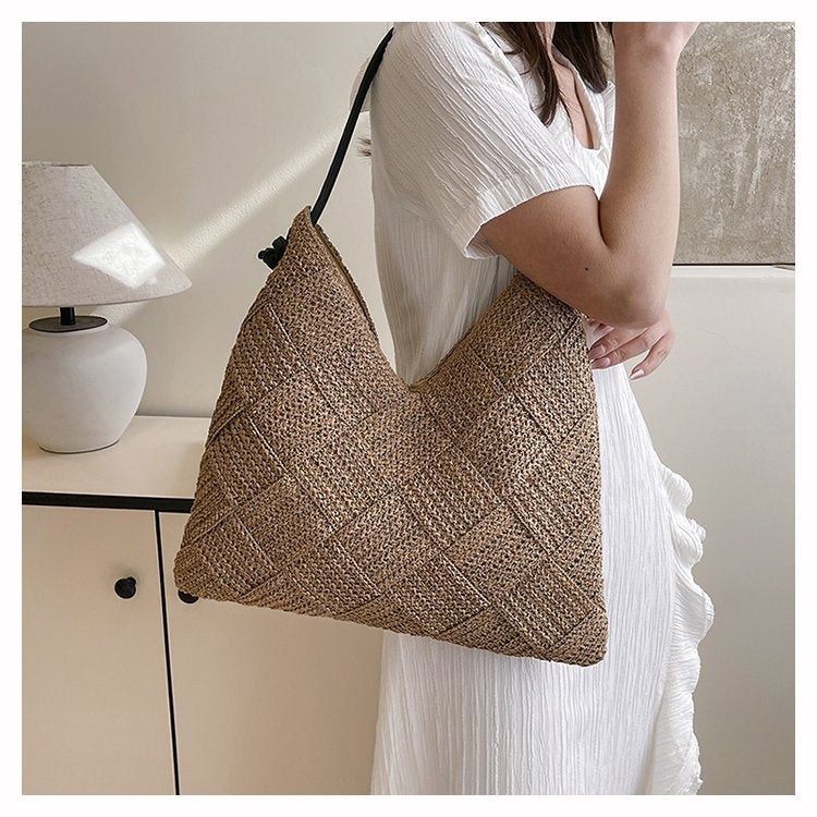 Stylish tote bag with structured pattern Stornfield