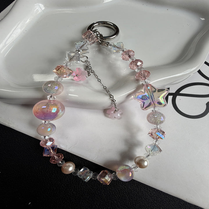 Decorative Beaded Charm Keychain Stornfield 1790135592