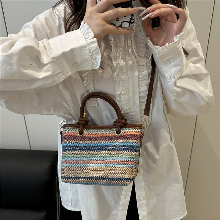 Woven Handheld Tote Bag Stornfield