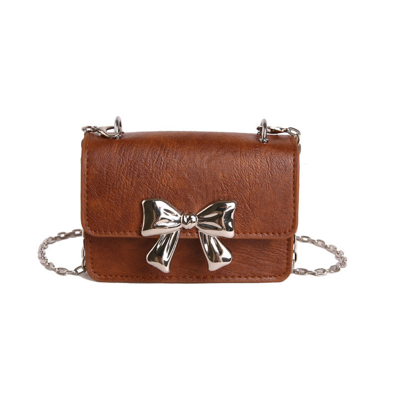 WoCharming Bow-Embellished Mini Handbag Stornfield