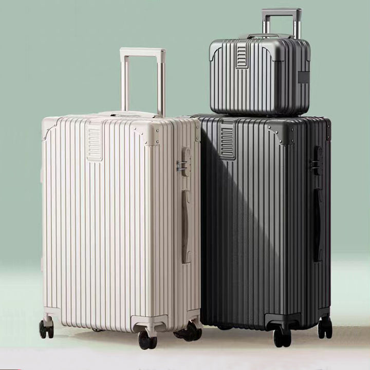 Premium Textured Hardshell Rolling Luggage Stornfield