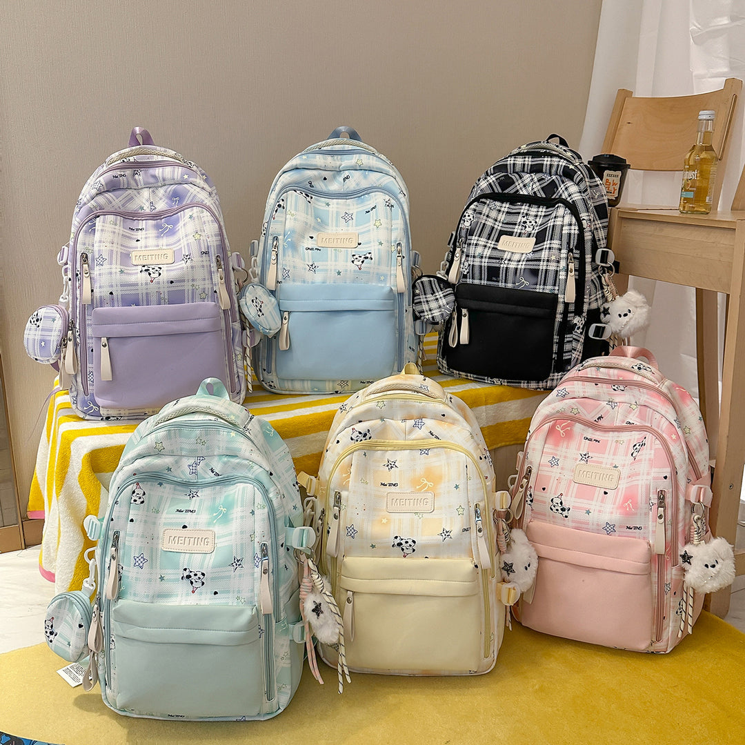 Fun-Themed Patterned Backpack Stornfield