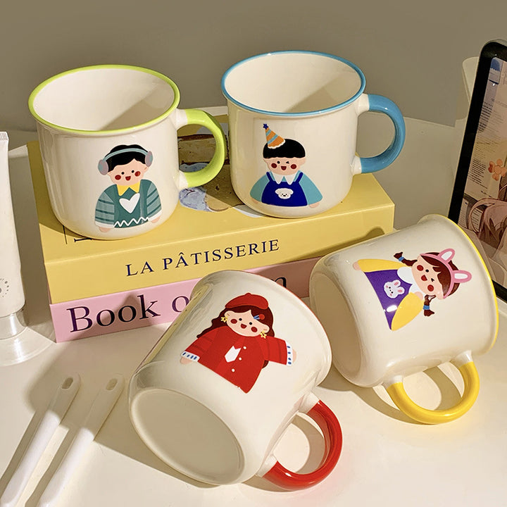 Ceramic mug with cute children's design Stornfield