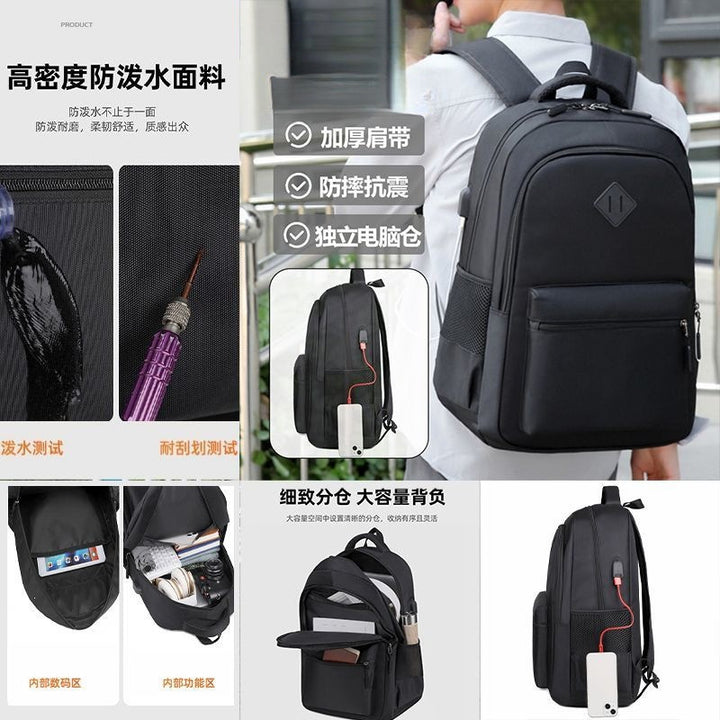 Versatile Backpack With Water-Repellent Material And Ergonomic Carrying System Stornfield