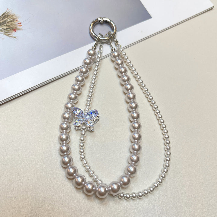 Elegant Pearl Beaded Eyewear Chain Holder Stornfield