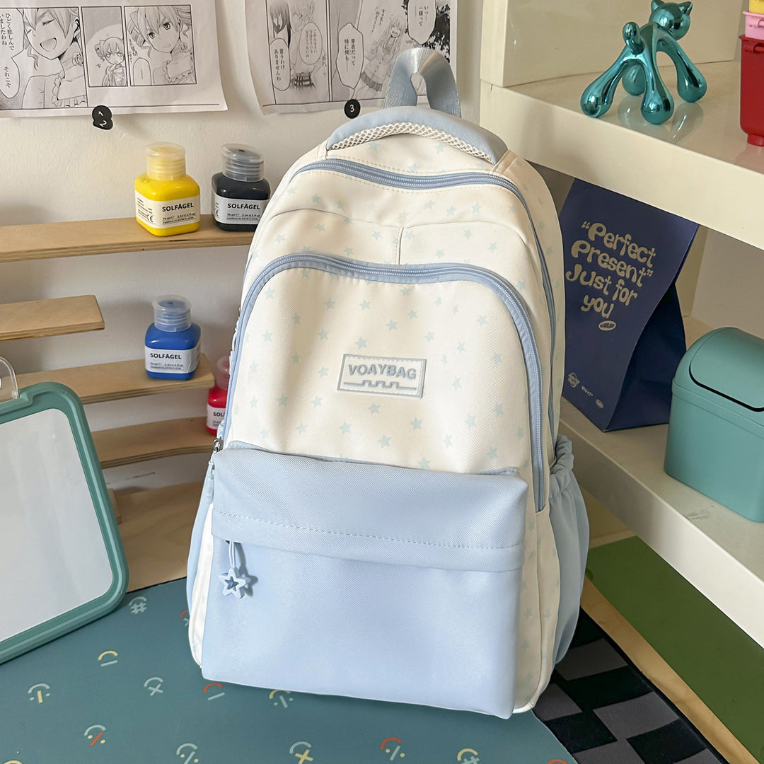 Star-Emblazoned School Backpack Stornfield