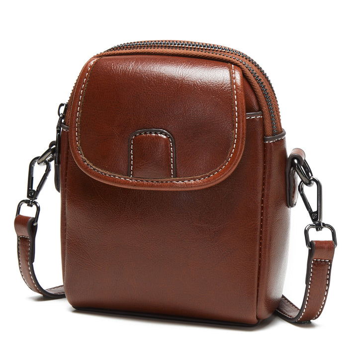 Vintage-Inspired Crossbody Bag