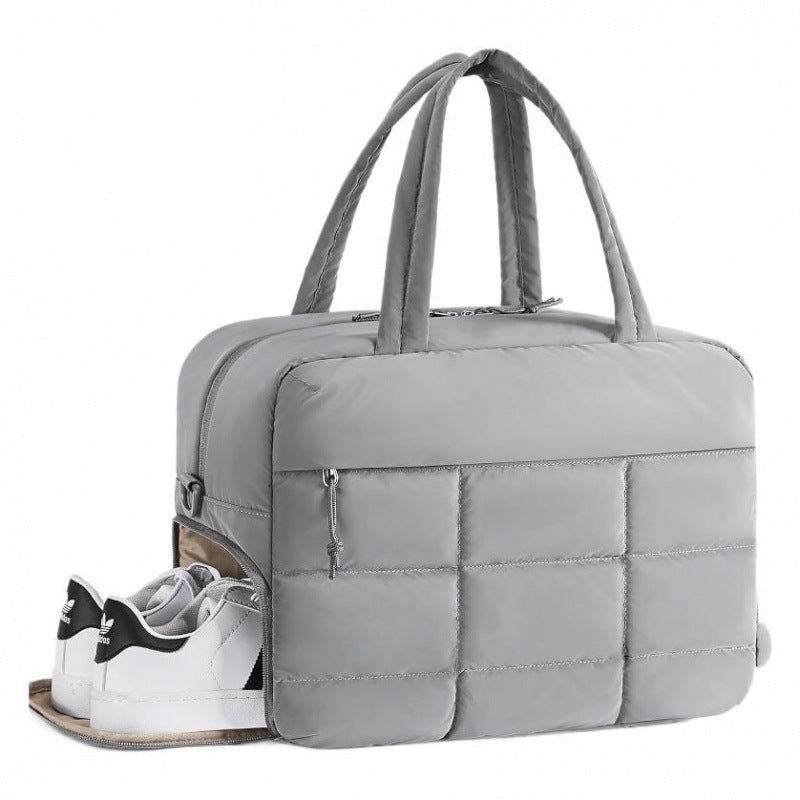 Multi-Functional Quilted Gym Duffel Bag Stornfield