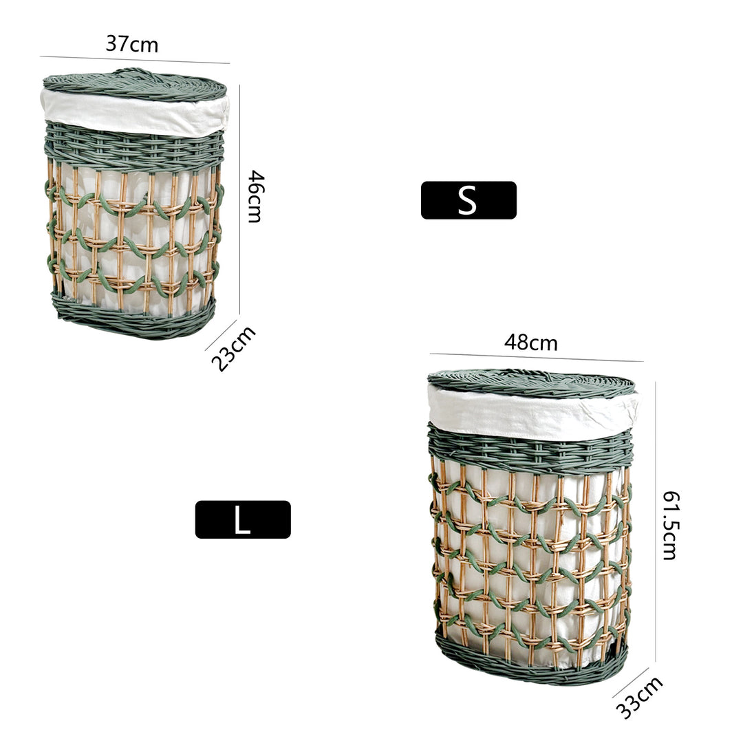 Stylish laundry basket with removable inner lining Stornfield