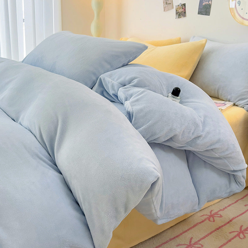 Cozy Striped Bedding Set