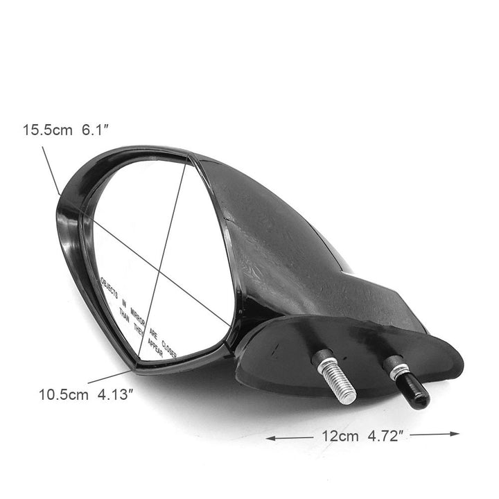 Precision Sports Motorcycle Rearview Mirror Stornfield