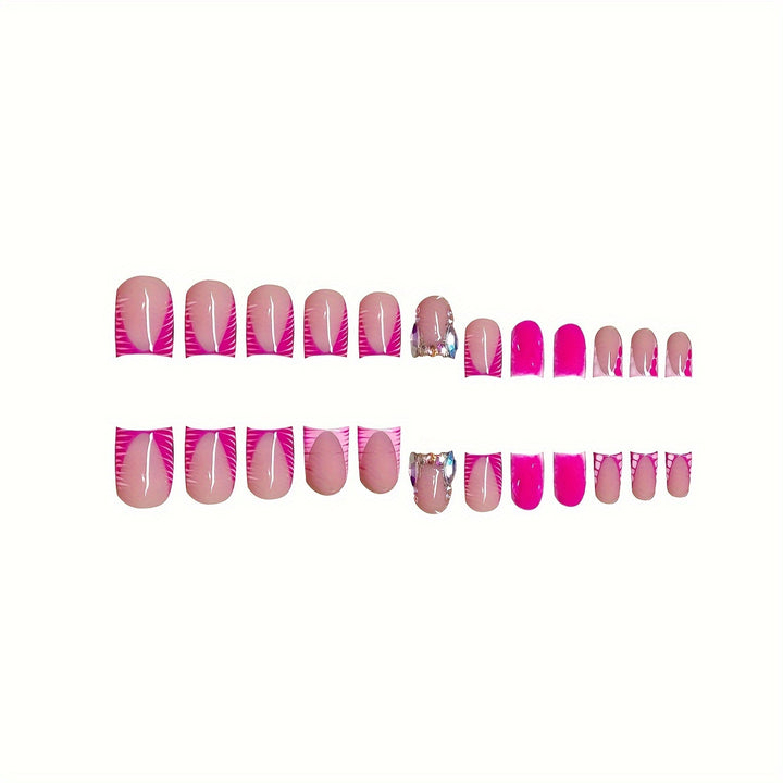 Artistic Press-On Nail Set Stornfield