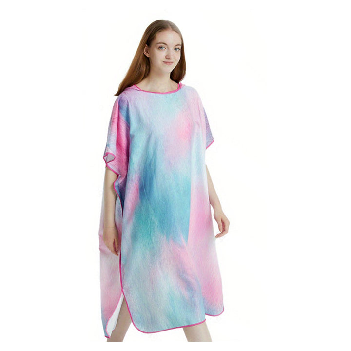 Women colorful bath tunnel with hood Stornfield