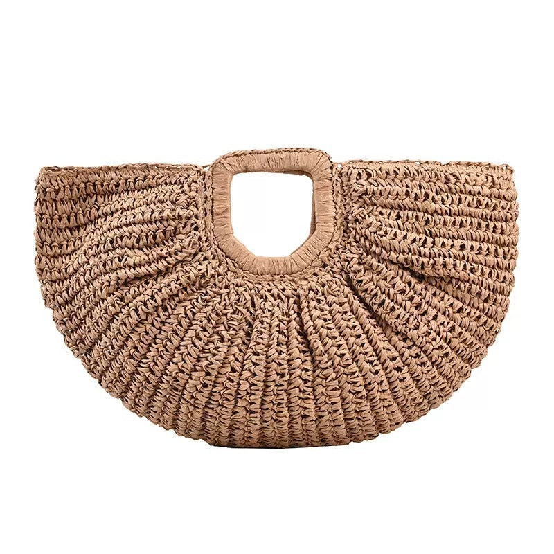 Designer Bast handbag with unique cut Stornfield