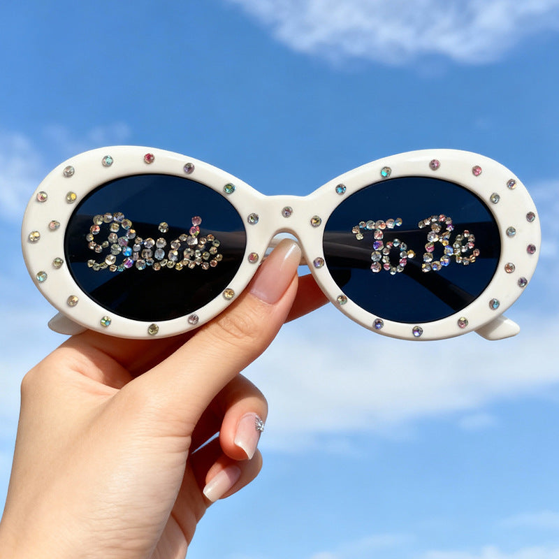 Rhinestone-Embellished Bridal Sunglasses Stornfield