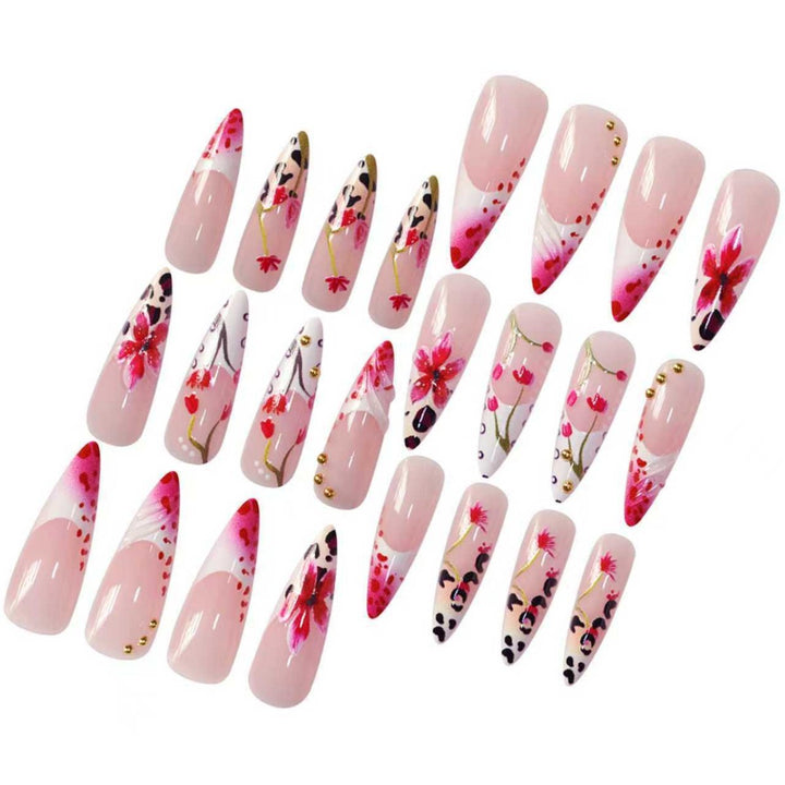 Floral Art Nail Enhancements Stornfield