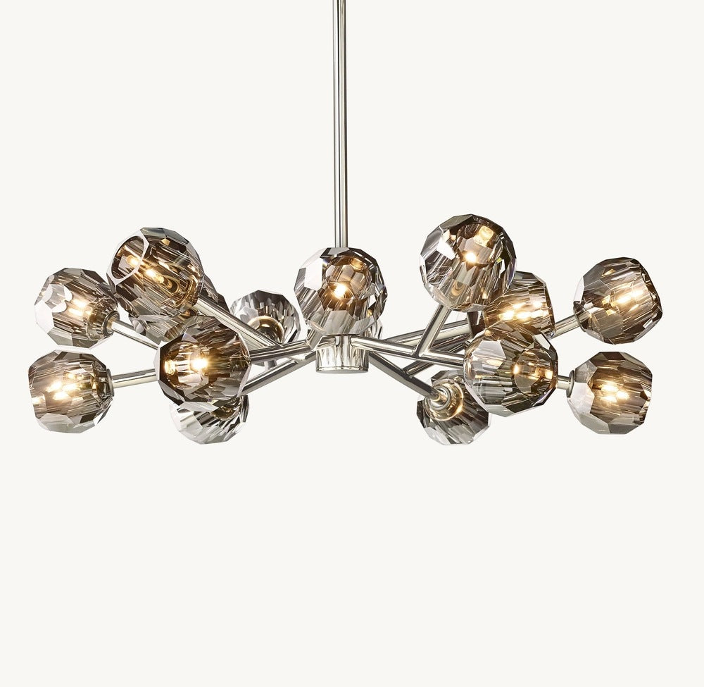 Modern Floral Chandelier