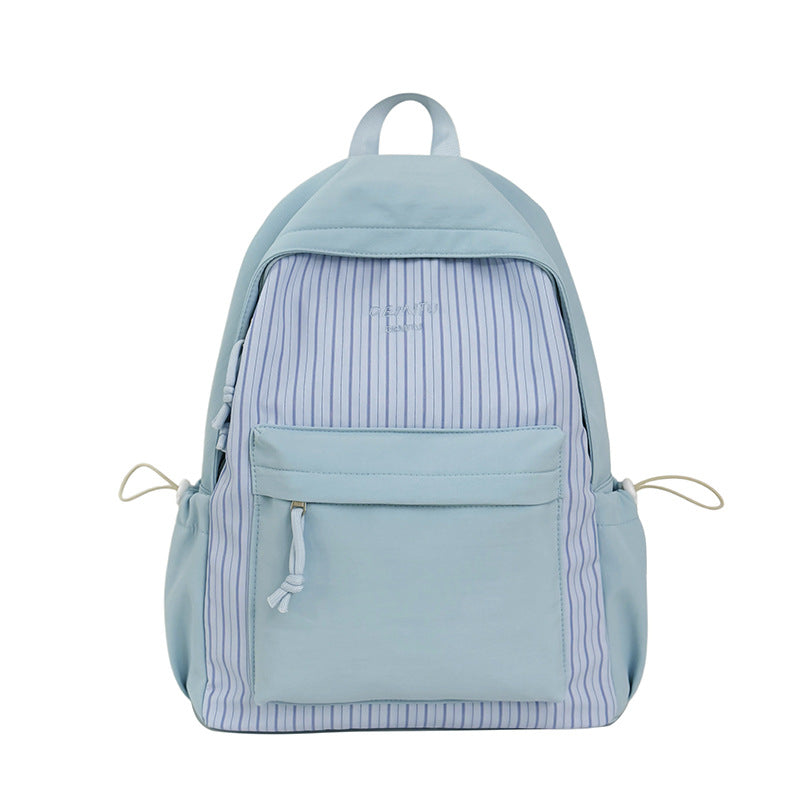 Casual Stripe Patterned Backpack Stornfield