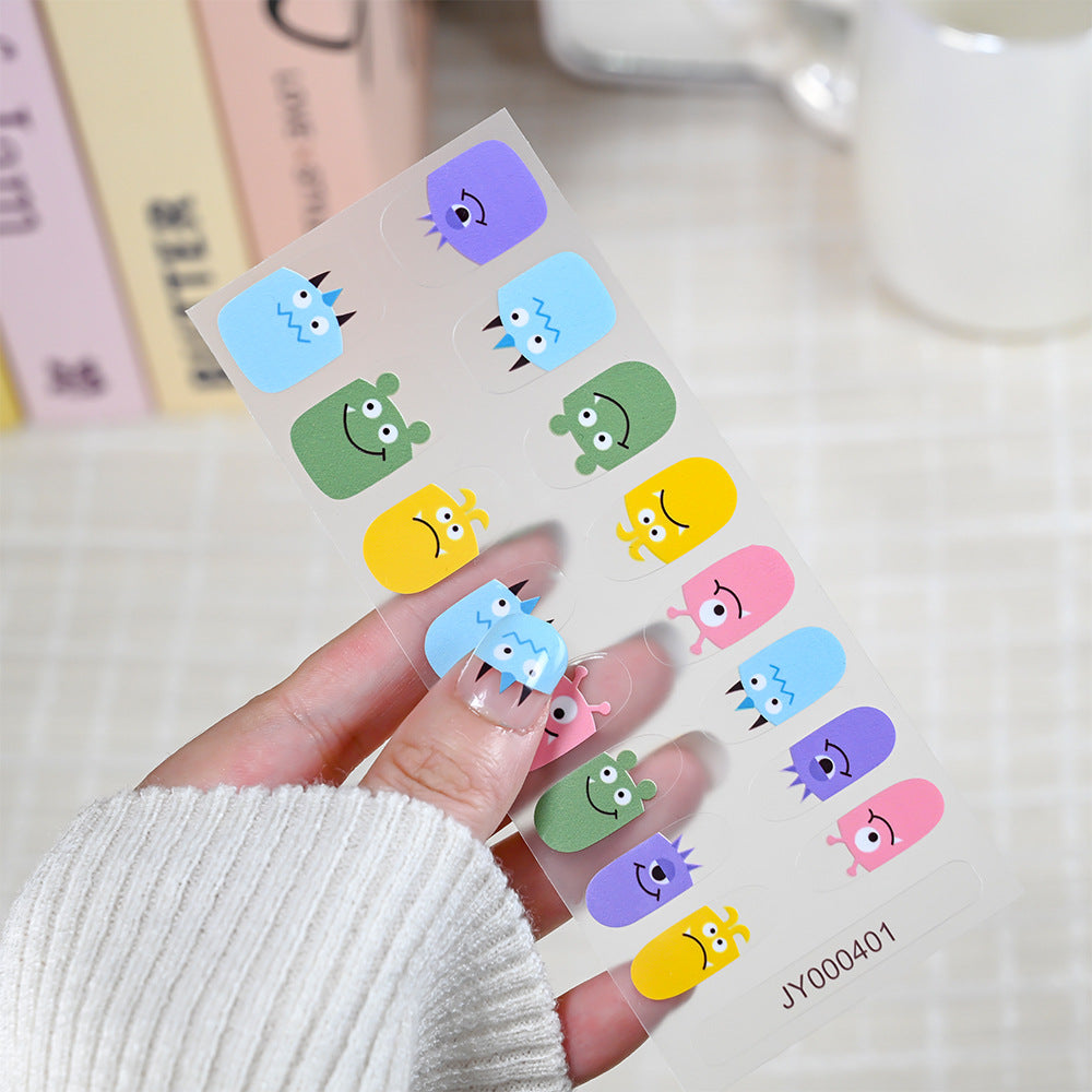 Colorful Nail Art Sticker Set