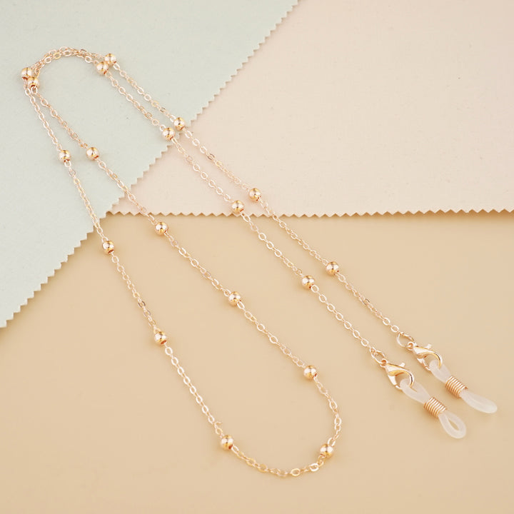 Silver Bead Decorative Eyewear Holder Chain Stornfield