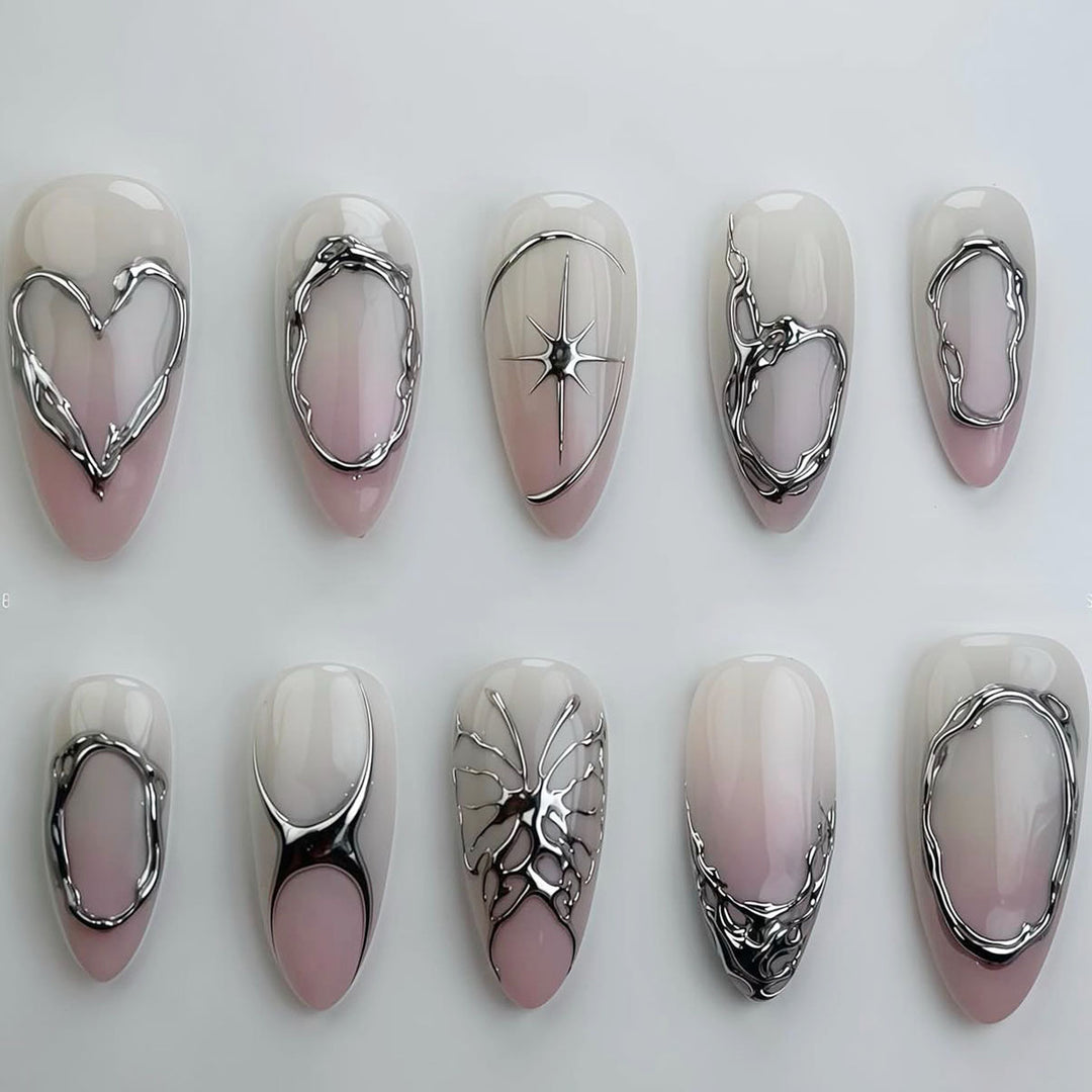 Thematic Artisan Press-On Nail Set Stornfield