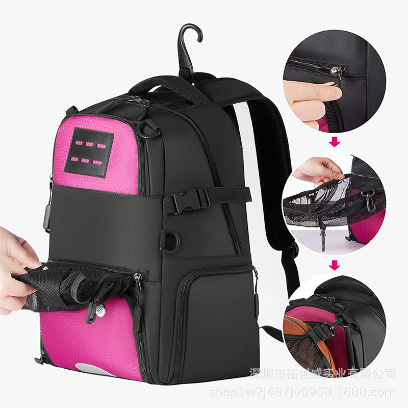 Multi-Compartment Sports Gear Backpack Stornfield