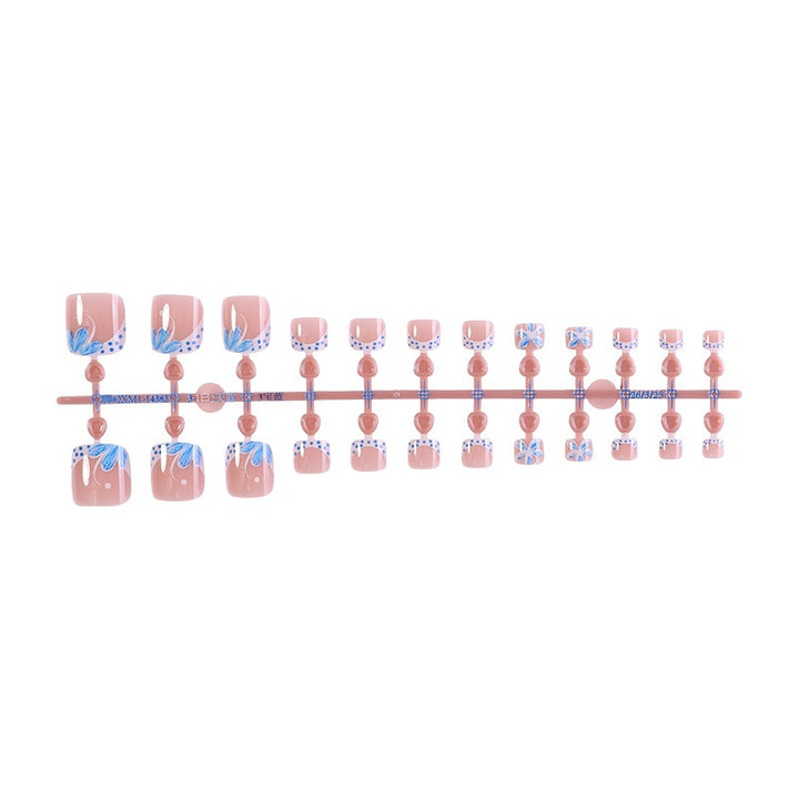 Creative nail set with elegant floral ornaments Stornfield