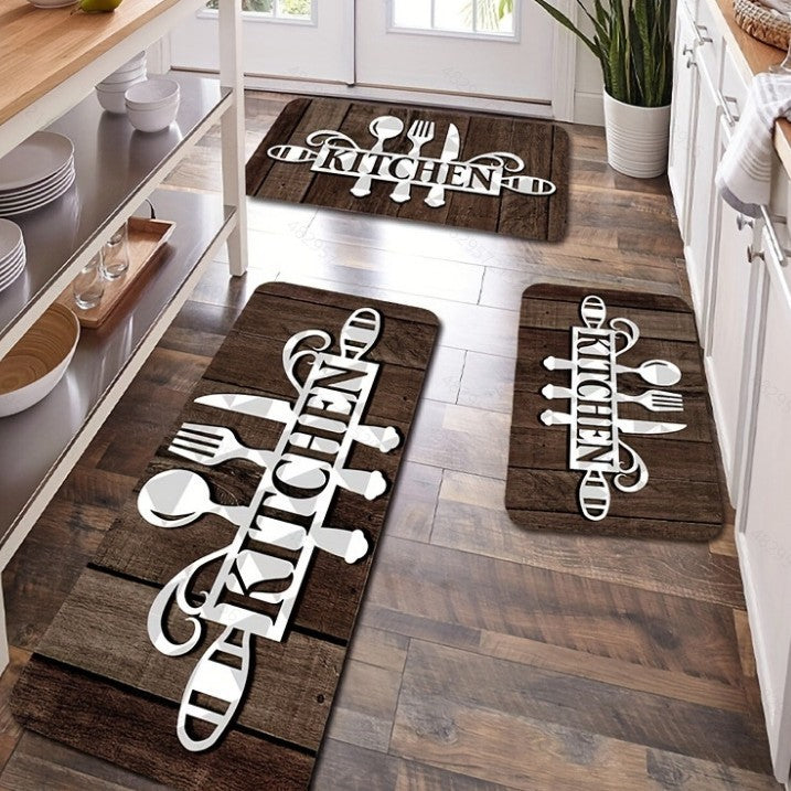 Decorative Harvest-Themed Welcome Mat