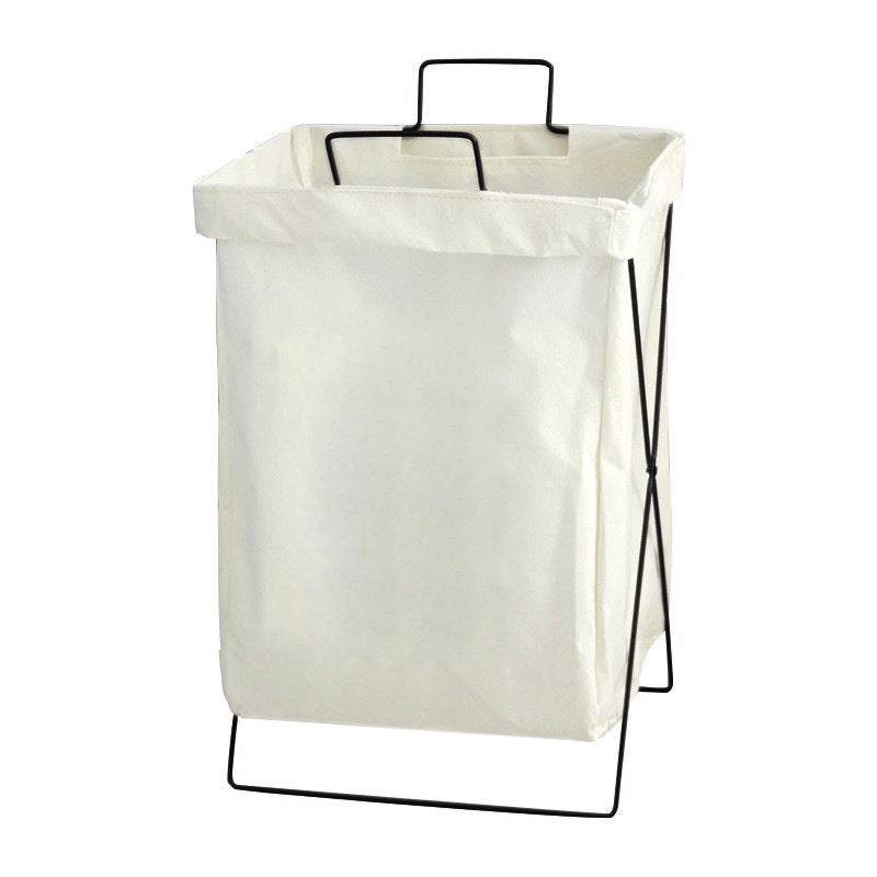 Decorative laundry basket with inspiring quotes Stornfield
