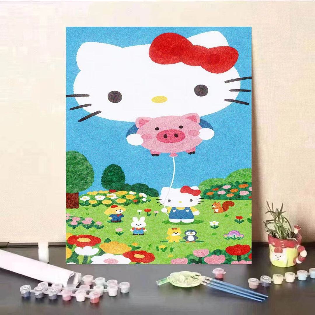 Cute Cartoon Character Paint by Numbers Kit Stornfield