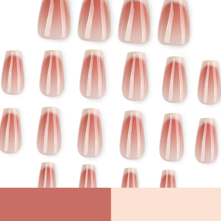 Artful acrylic nails with elegant gradient Stornfield