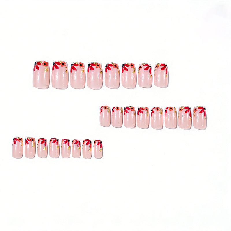 Floral Design Nail Art Enhancements Stornfield