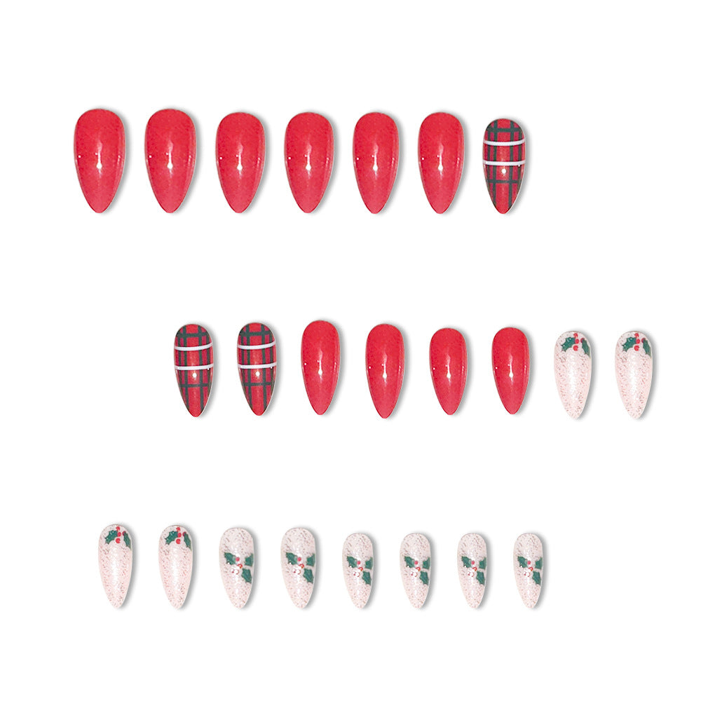 Festive Holiday Nail Art Extensions Stornfield