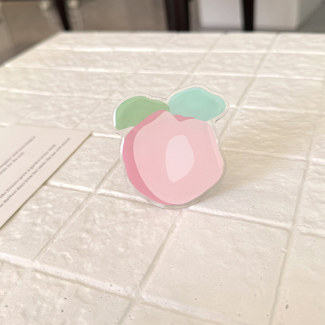 Original coaster in peach-shaped design Stornfield