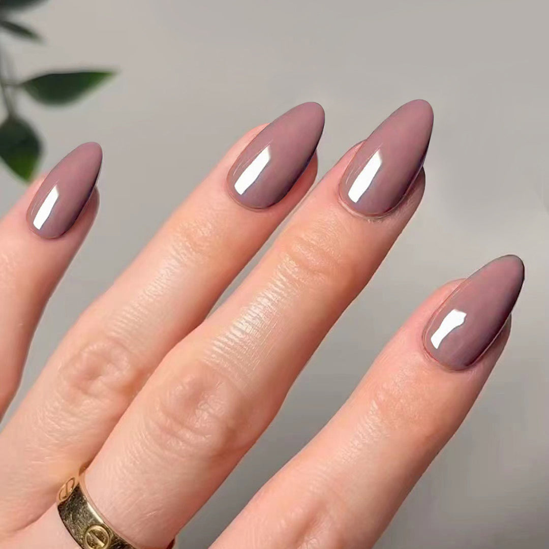 Artistic stiletto nails with elegant high-gloss finish Stornfield