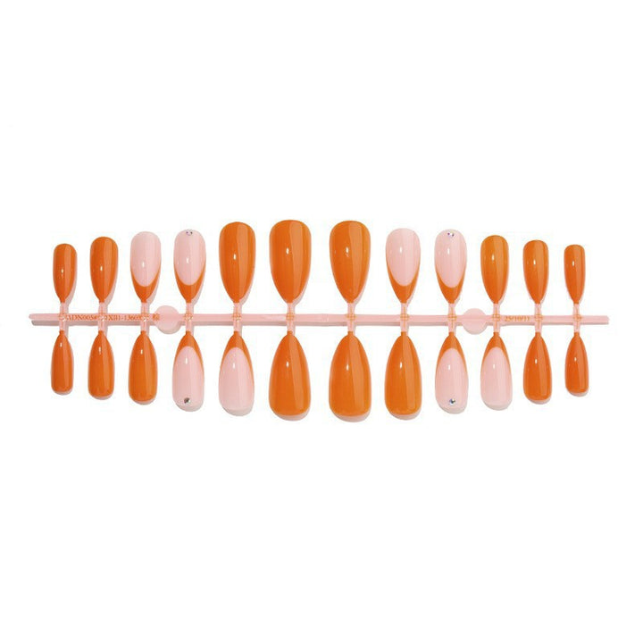 Artificial nail set with creative designs and shiny accents Stornfield